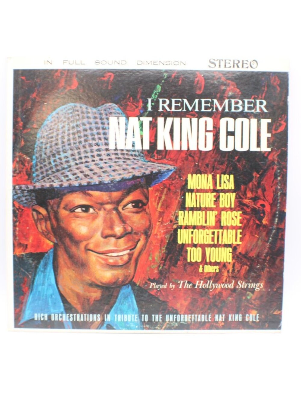 I Remember Nat King Cole Vinyl LP By The Hollywood Strings Somerset SF-23600